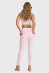 WR.UP® Snug Jeans - High Waisted - Full Length - Baby Pink 9