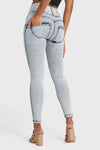 WR.UP® Snug Jeans - High Waisted - Full Length - Acid Wash 11