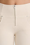WR.UP® Snug Jeans - High Waisted - 7/8 Length - Ivory 8