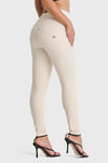 WR.UP® Snug Jeans - High Waisted - 7/8 Length - Ivory 4
