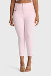 WR.UP® Snug Curvy Jeans - High Waisted - 7/8 Length - Baby Pink 6