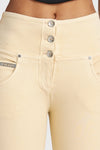 WR.UP® Snug Distressed Jeans - High Waisted - 7/8 Length - Beige 10