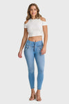 Cropped Cut Out T Shirt - White 3