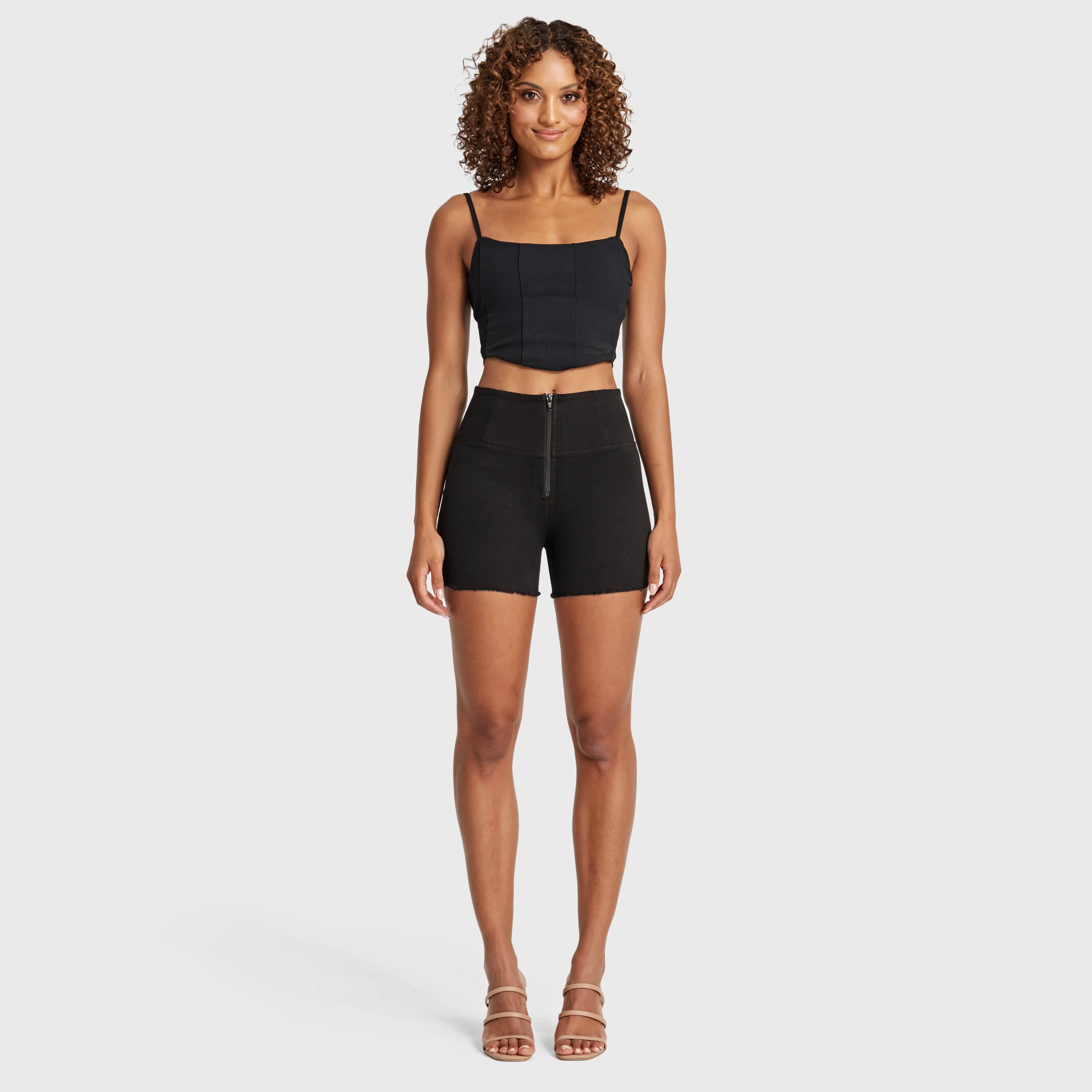 WR.UP® Snug Jeans - High Waisted - Shorts -  Black 2