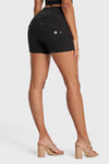 WR.UP® Snug Jeans - High Waisted - Shorts -  Black 1