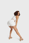 WR.UP® Snug Jeans - High Waisted - Shorts - White 5