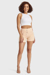 WR.UP® Snug Jeans - High Waisted - Shorts - Beige 5