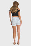 WR.UP® Snug Jeans Limited Edition - High Waisted - Shorts - Light Acid Wash 3