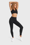WR.UP® Diwo Pro Sport - High Waisted - 7/8 Length - Black 3