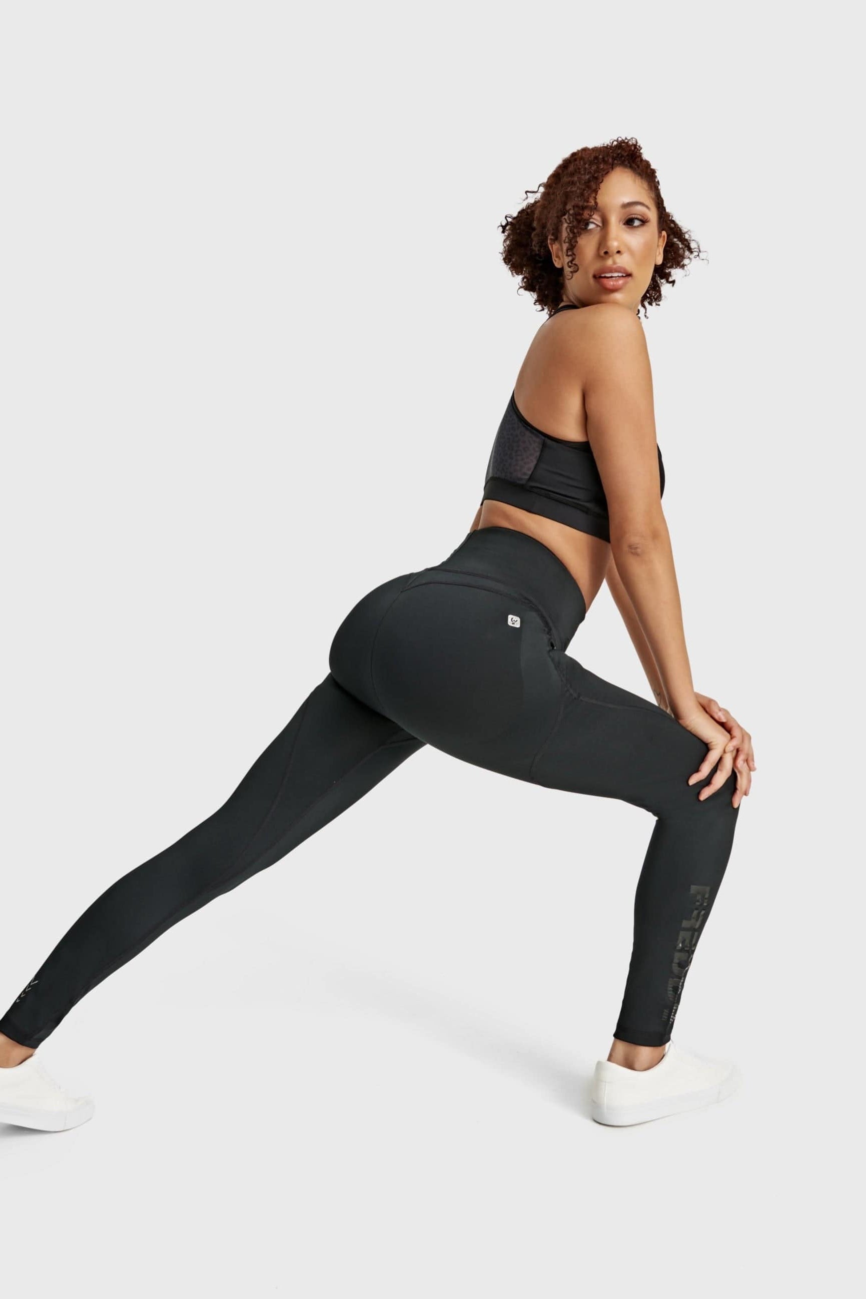 WR.UP® Diwo Sport - High Waisted - 7/8 Length - Black 5