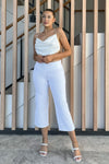 WR.UP® Snug Jeans - High Waisted - Cropped - White 1