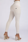 WR.UP® Biker Fashion - High Waisted - 7/8 Length - Champagne 2