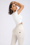 WR.UP® Biker Fashion - High Waisted - 7/8 Length - Champagne 9