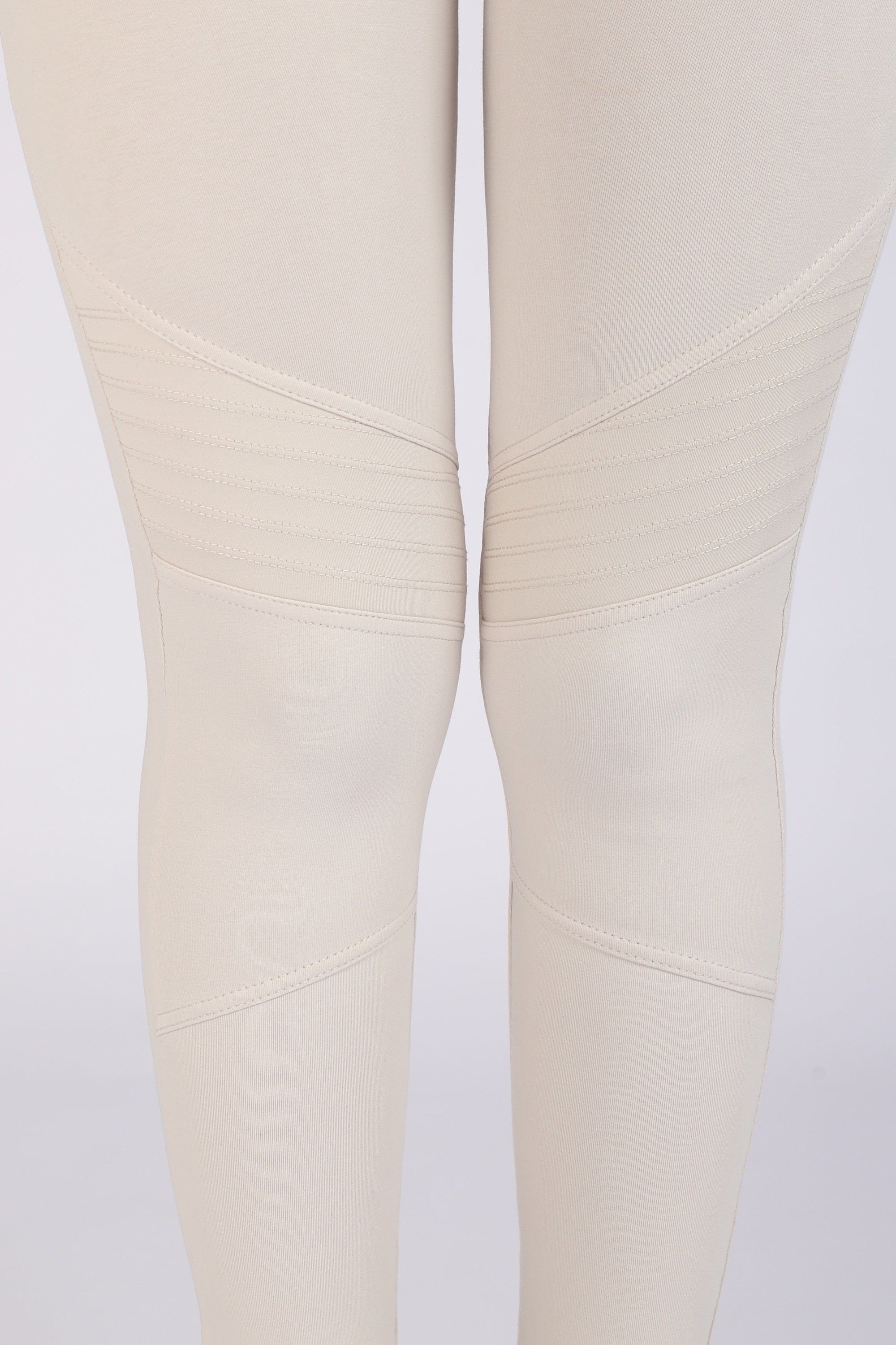 WR.UP® Biker Fashion - High Waisted - 7/8 Length - Champagne 4